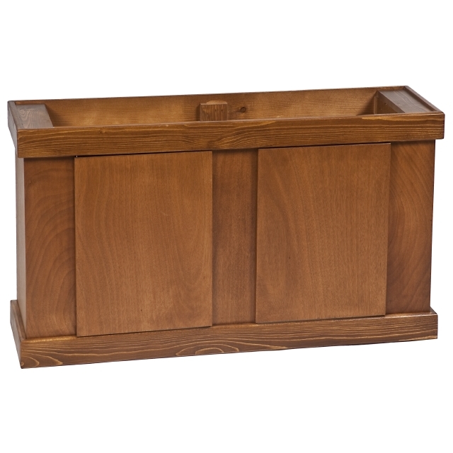 67482 Marineland Majesty 48x13 Red Oak Stand Angle