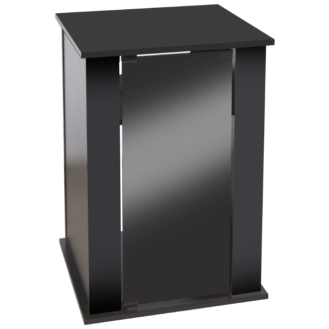 70821 Marineland Simple Modern 20x18 Black Stand Angle