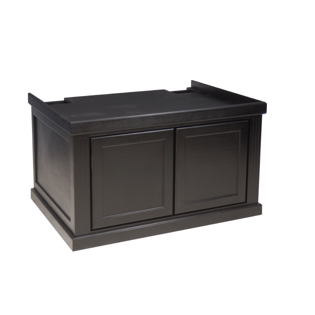 60366 Marineland Monterey 48x36 Black Stand Angle