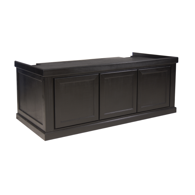 60378 Marineland Monterey 72x36 Black Stand Angle