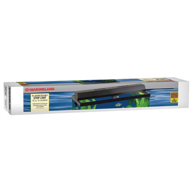 26363 Marineland Fluorescent Strip Light Oak Front