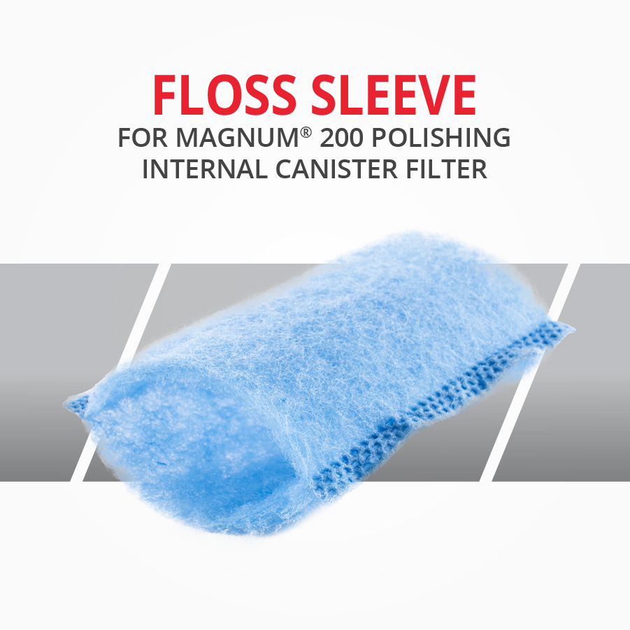 AQ-78400 Marineland Magnum 200 Polishing Internal Filter Floss Sleeve Out of Pack