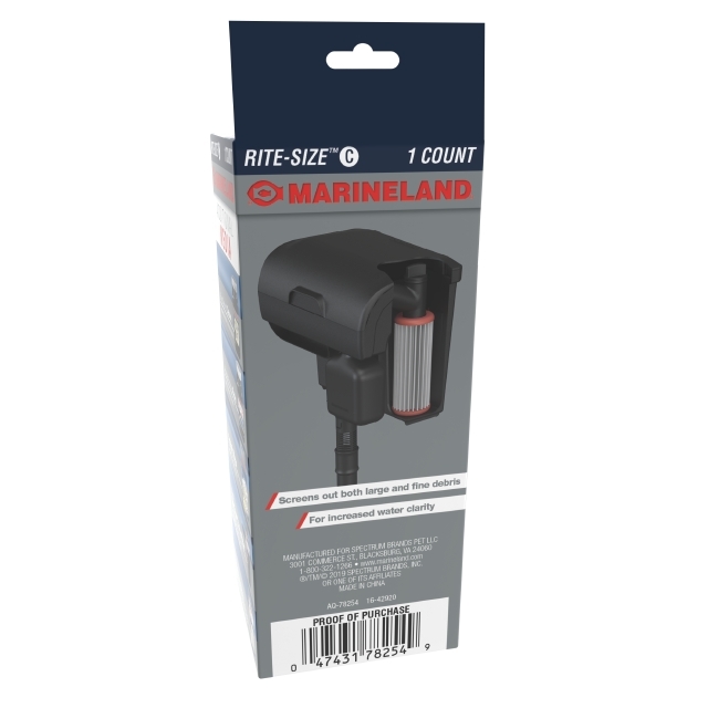 AQ-78254 Marineland Micron Filter for Penguin Rite-Size C Back