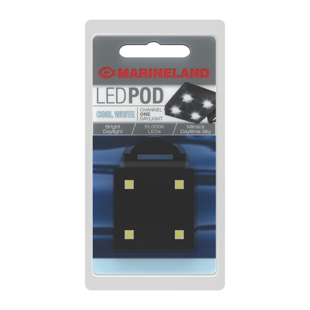 AQ-78116 Marineland Cool White LED POD Light Front