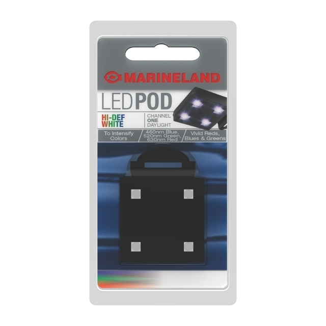 AQ-78121 Marineland High Def White LED POD Light Packaging Front
