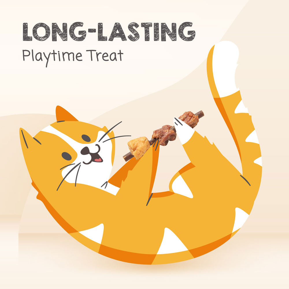 Long-lasting playtime treat
