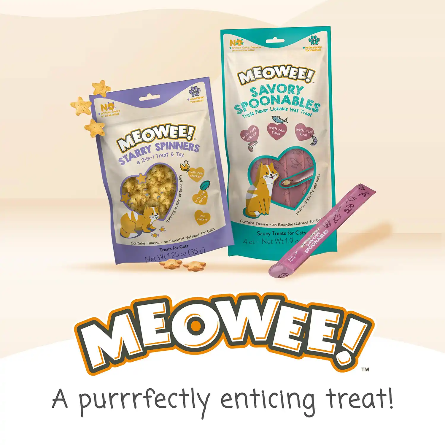 Meowee! A purrrfectly enticing treat!
