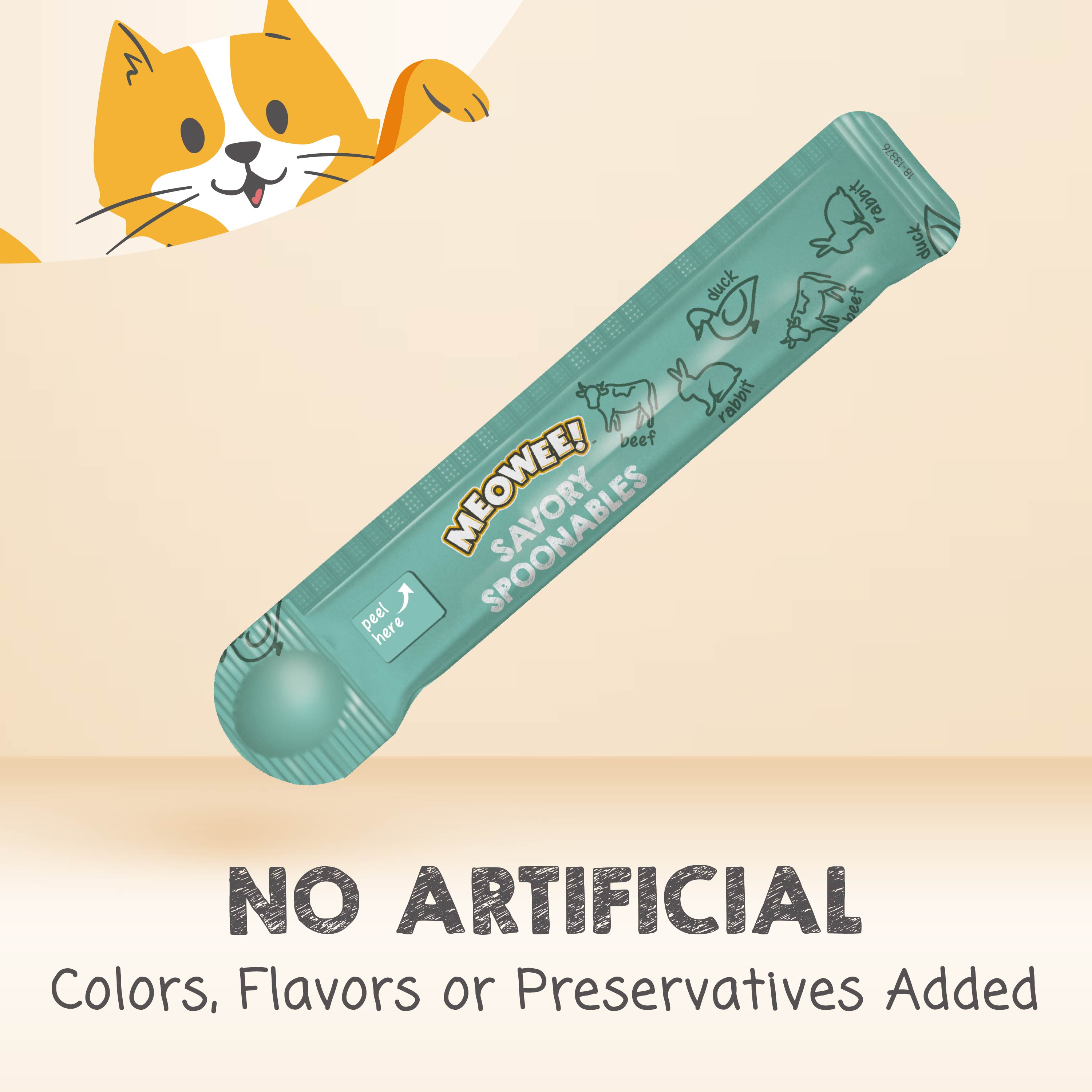 No artificial flavors, colors or preservatives
