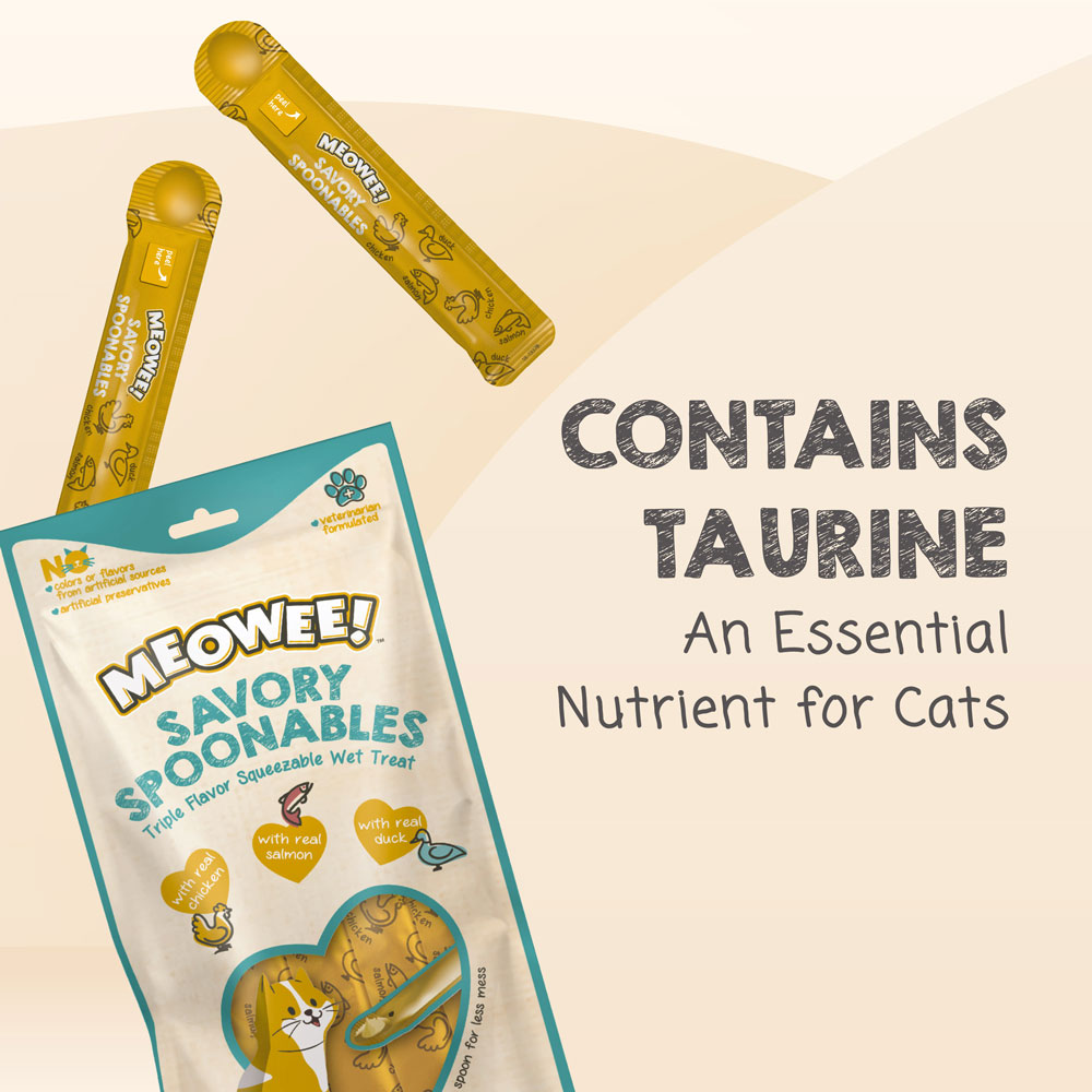 Contains Taurine, an Essential Nutrient for Cats