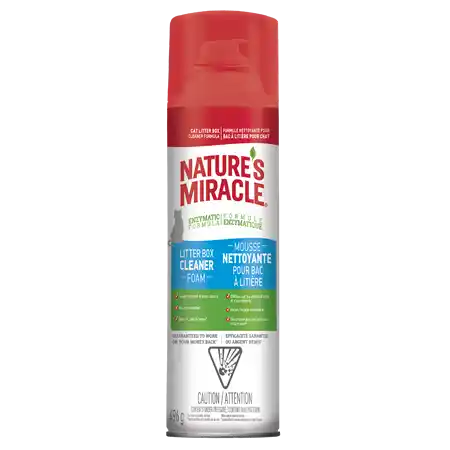 Litter Box Cleaner Foam Front