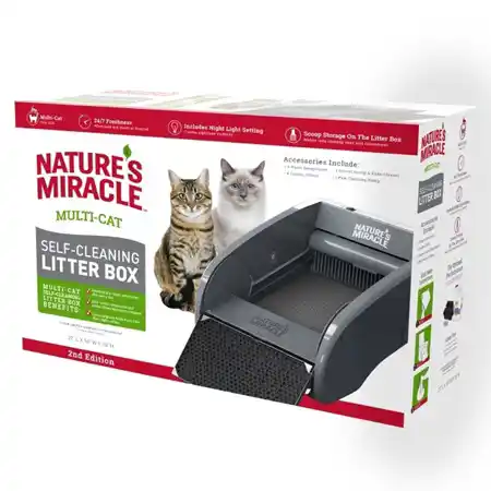 Self Clean Litter Box Front