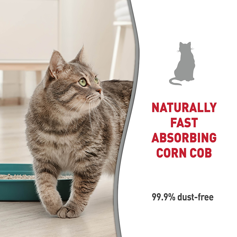 Clumping Corn Cob Litter Naturally Fast Absorbing