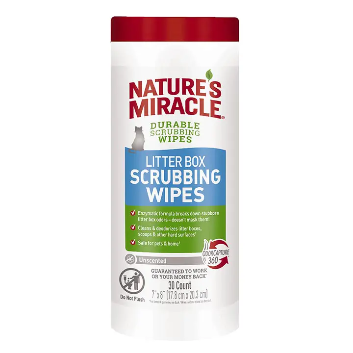 Small Animal Scrubbing Wipes Front