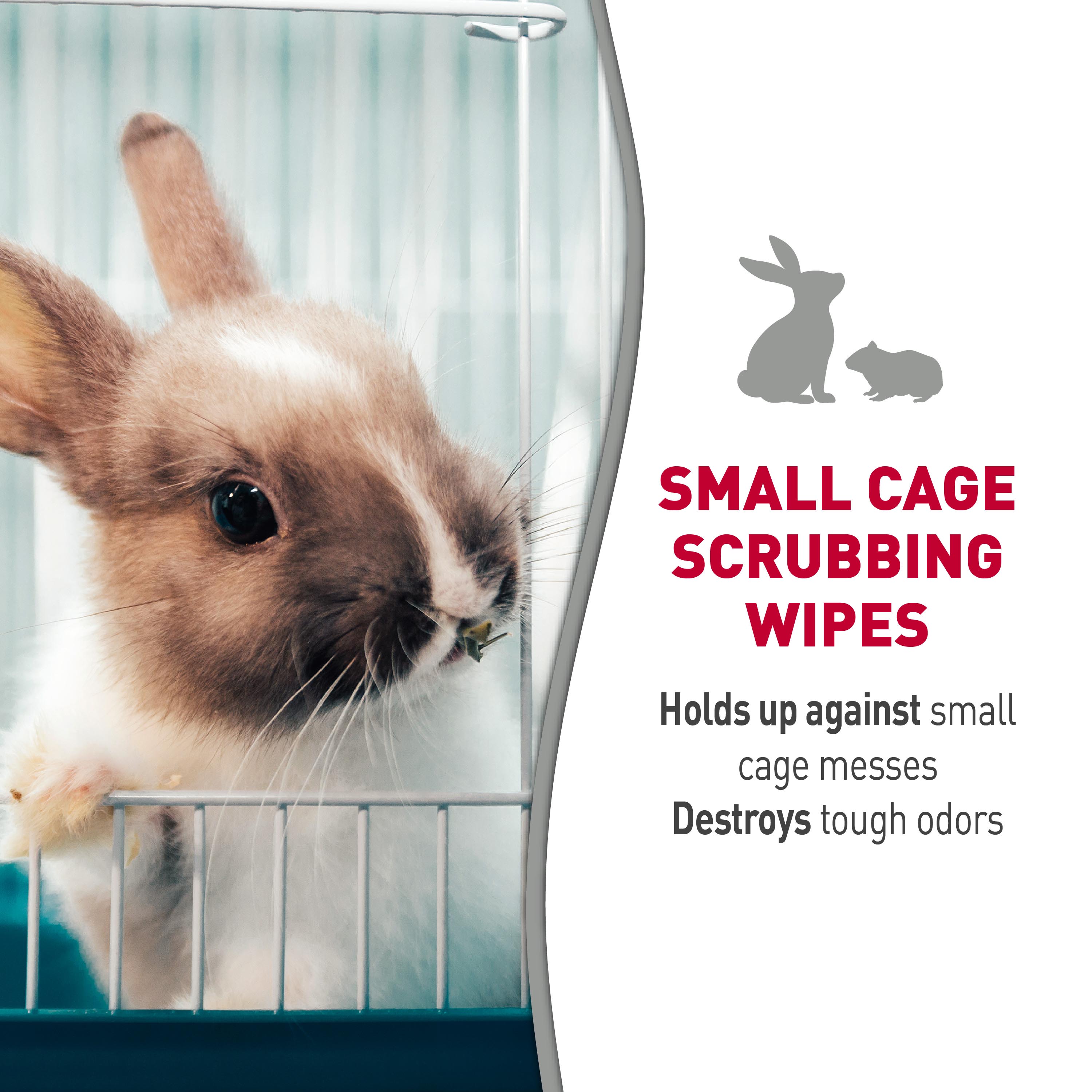 Small Animal Cage Wipes