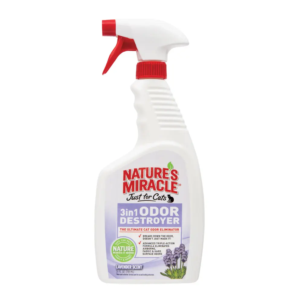 3in1 Odor Destroyer for Cats Lavender