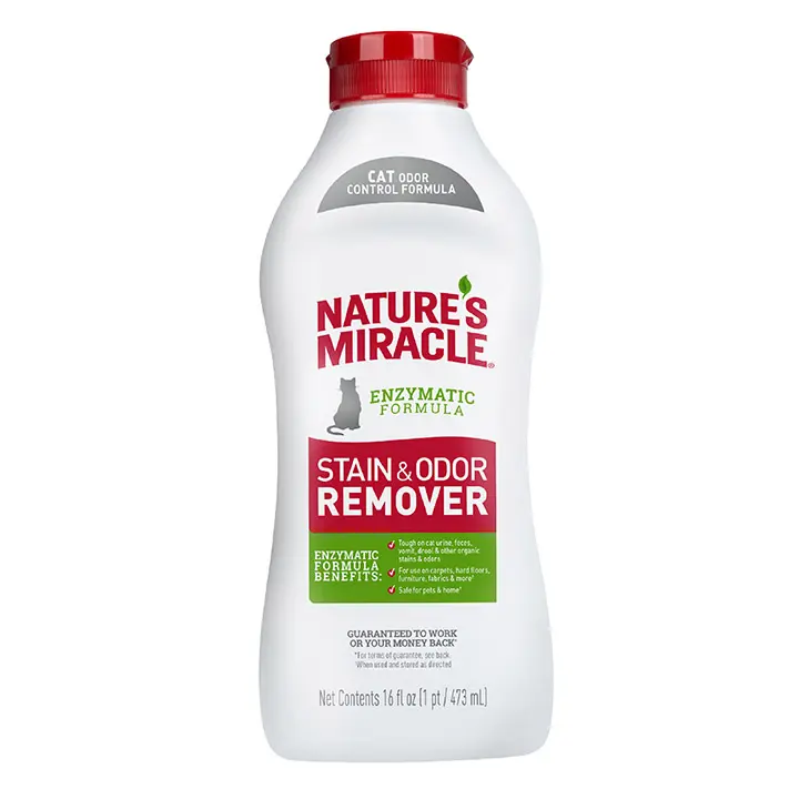 Stain and Odor Remover for Cats Front
