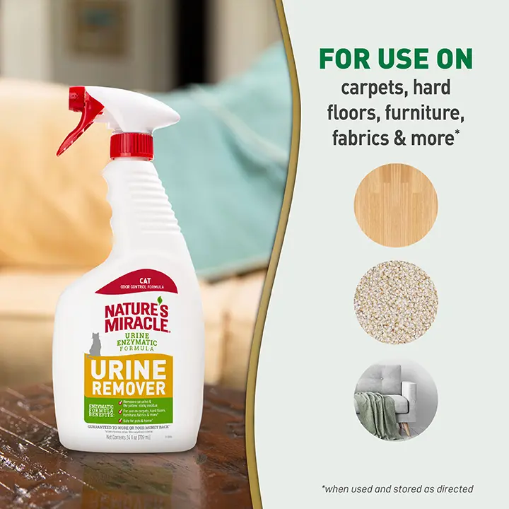 Urine Remover For Cats InUse