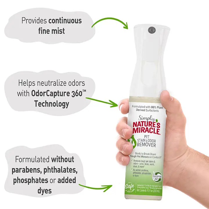 Simply Stain and Odor Remover Feature
