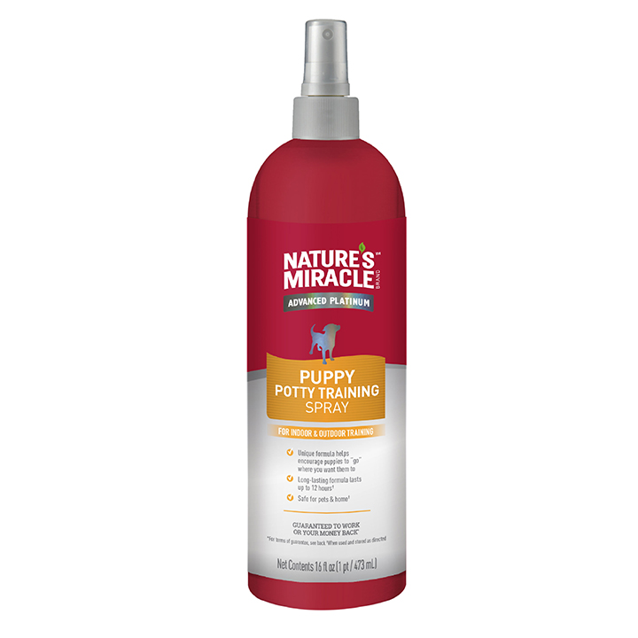 Advanced Platinum Puppy Potty Training Spray front 16 oz