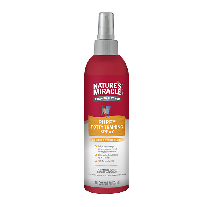 Advanced Platinum Puppy Potty Training Spray front 8 oz