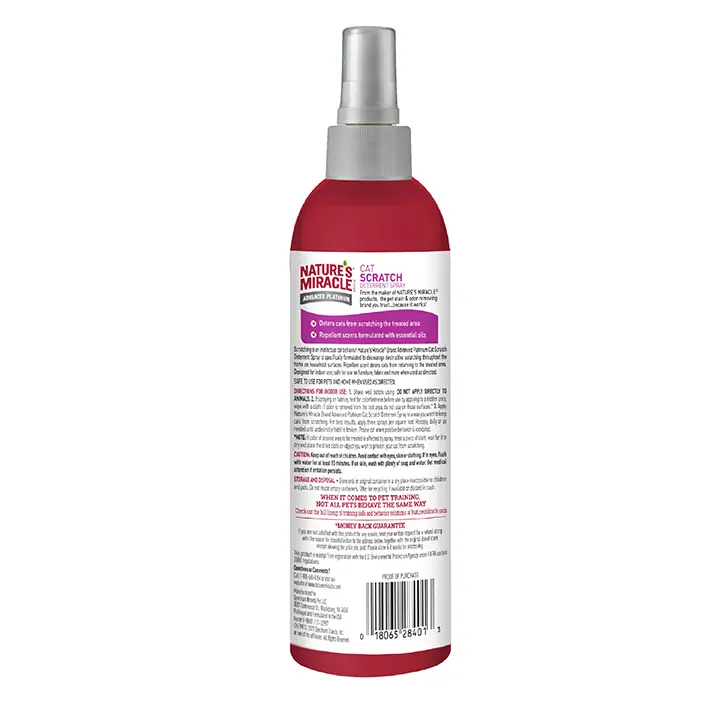 Cat Scratch Spray Back