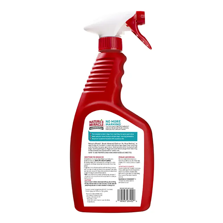 Dog No More Marking Spray Back