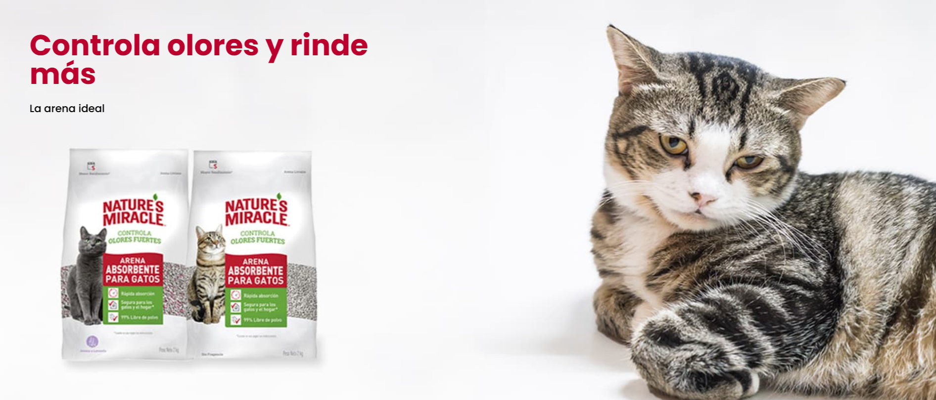 Controla olores y rinde mas