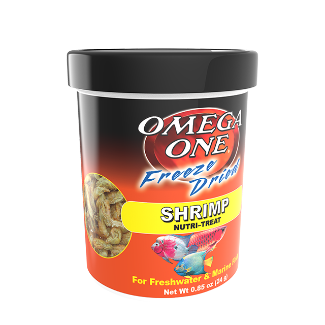 00311 Freeze Dried Shrimp 8.5 oz Side Angle