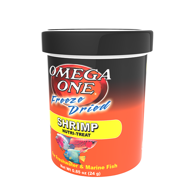 00311 Freeze Dried Shrimp 8.5 oz Side Angle