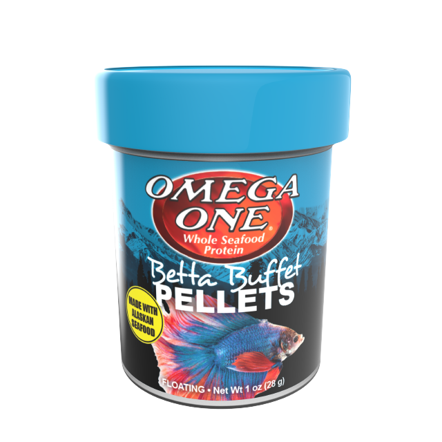 02371 Omega One Betta Buffet Pellet Front