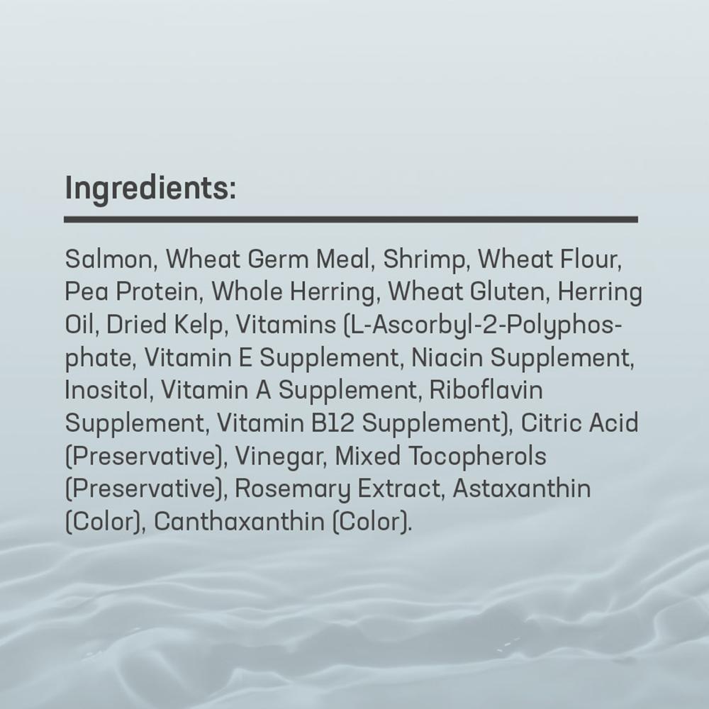 03391 Omega One Catfish Sinking Pellets 4.5 oz Ingredients