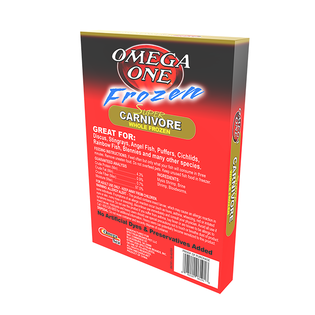 06191 Omega One Frozen Super Carnivore Back