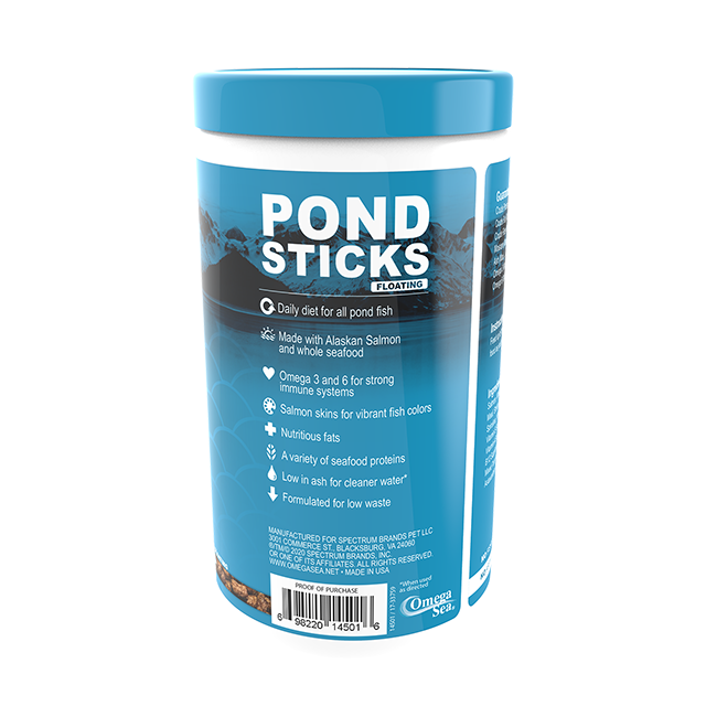 14501 Omega One Floating Pond Sticks 8 oz back