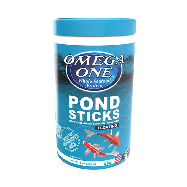 14501 Omega One Floating Pond Sticks 8 oz front