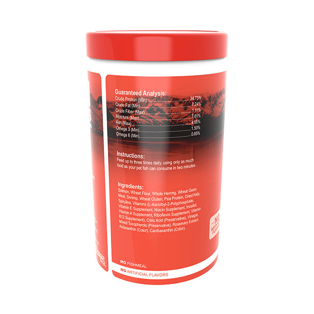 14511 Omega One Floating Koi Sticks 8 oz Back Angle