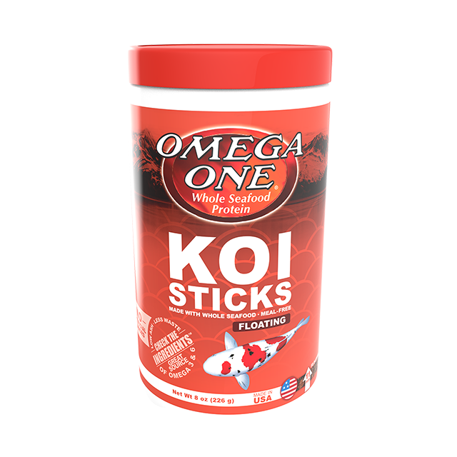 14511 Omega One Floating Koi Sticks 8 oz front