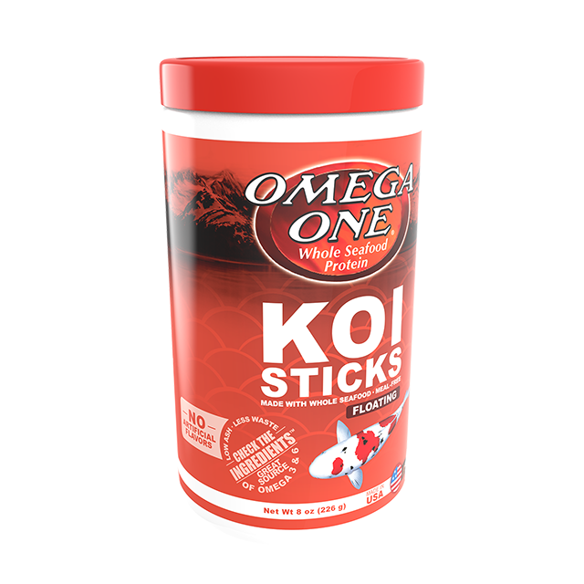 14511 Omega One Floating Koi Sticks 8 oz front angle