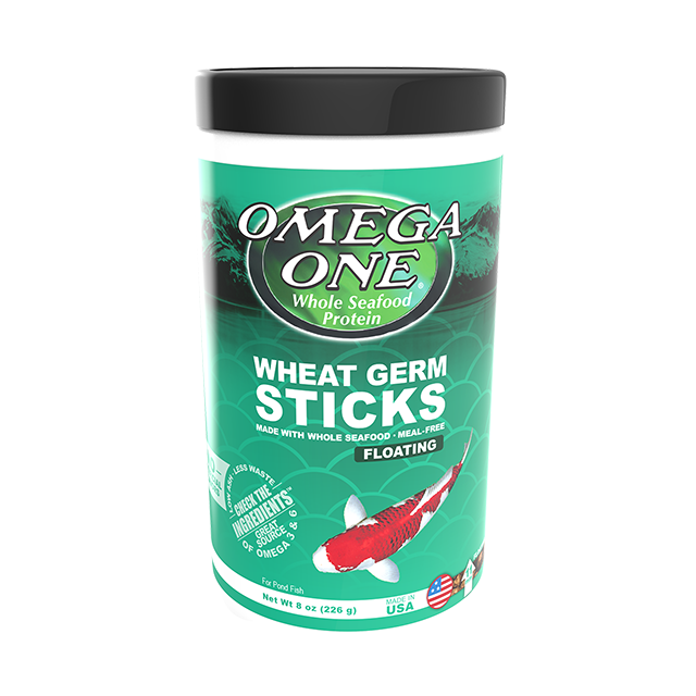 14521 Omega One Floating Wheat Germ Sticks 8 oz front