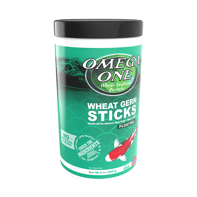 14521 Omega One Floating Wheat Germ Sticks 8 oz front angle