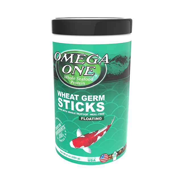 14521 Omega One Floating Wheat Germ Sticks 8 oz front angle
