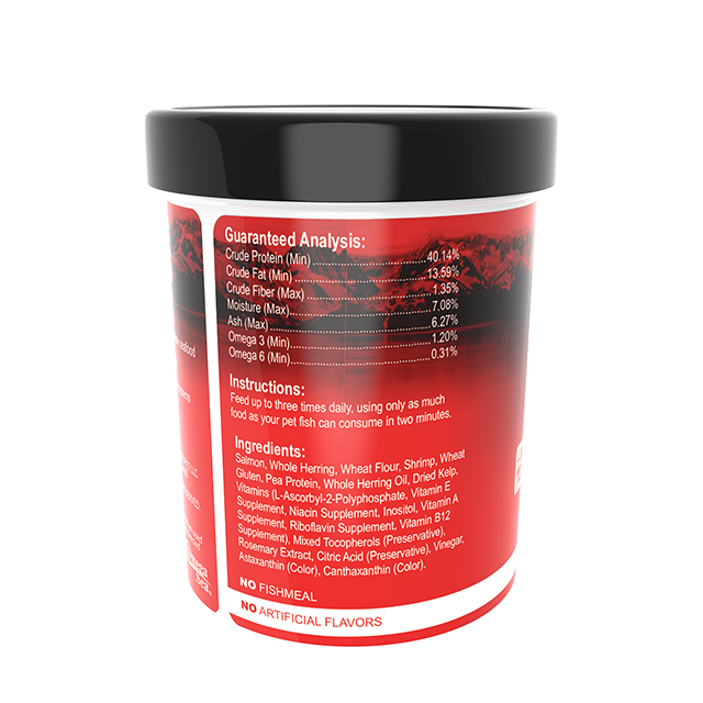 91381 Omega One Super Color Flakes 1 oz Back Angle