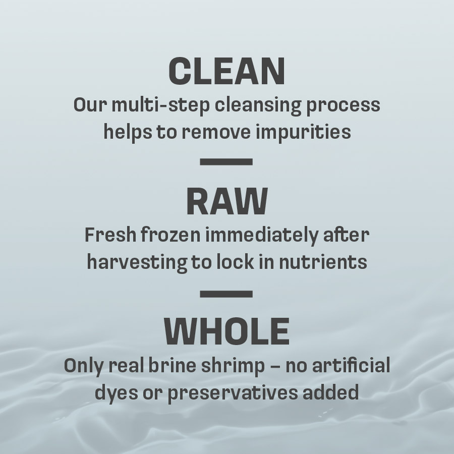 OO-70020 Omega One Premium Frozen Brine Shrimp, 4 Ounces, 30 Individual Quick-Thaw Pods - Benefits