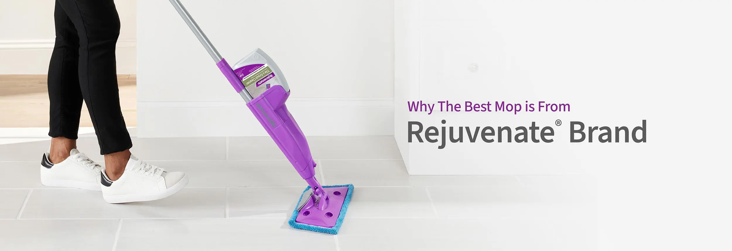 Why the Best Mop is From Rejuvenate Brand - Desktop Banner