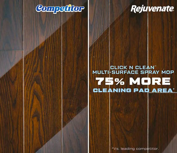 75% More Cleaning Pad Area - Mobile