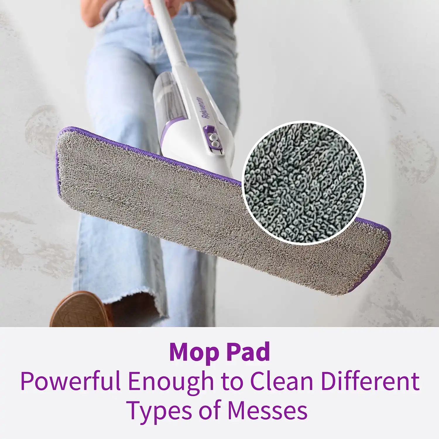 Mop Pad Powerful Enough to Clean Different Types of Messes