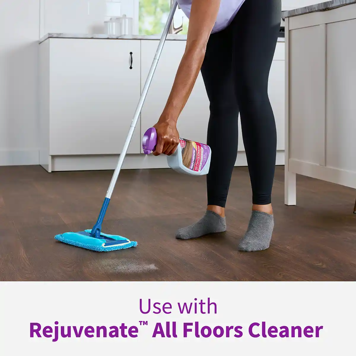 Rejuvenate® Microfiber Sweeper Pads, 6/3 pk (for home centers) - Use with Rejuvenate All Floors Cleaner