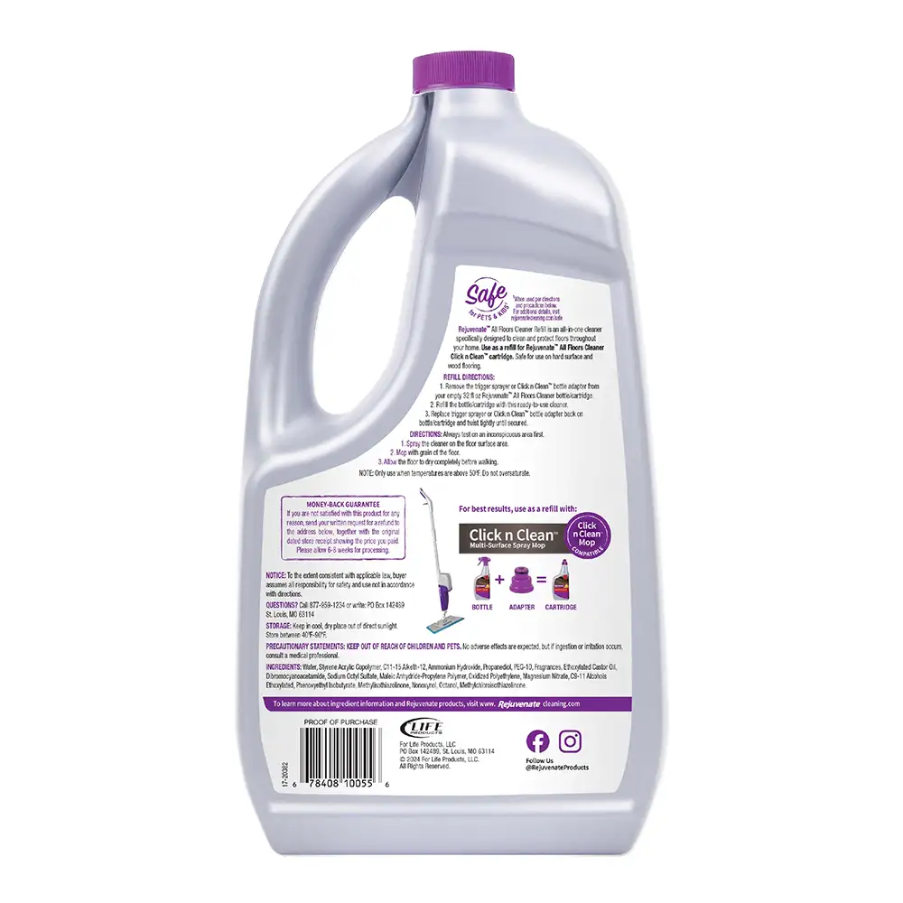 All Floors Cleaner Back 64 oz