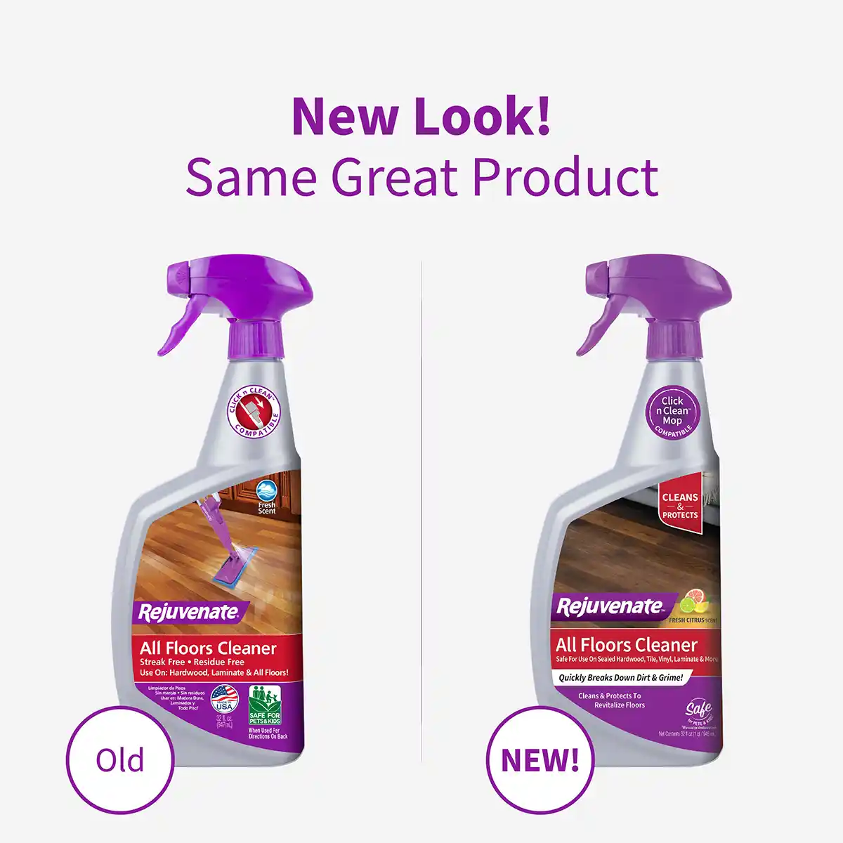 New Look! Same Great Product