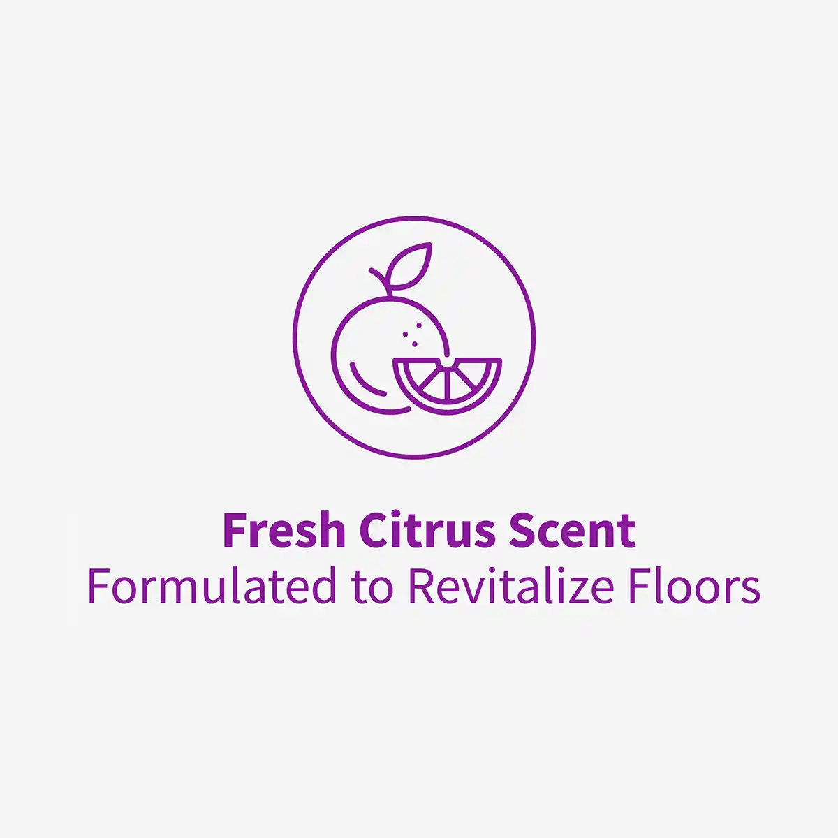 Fresh Citrus Scent Formulated to Revitalize Floors