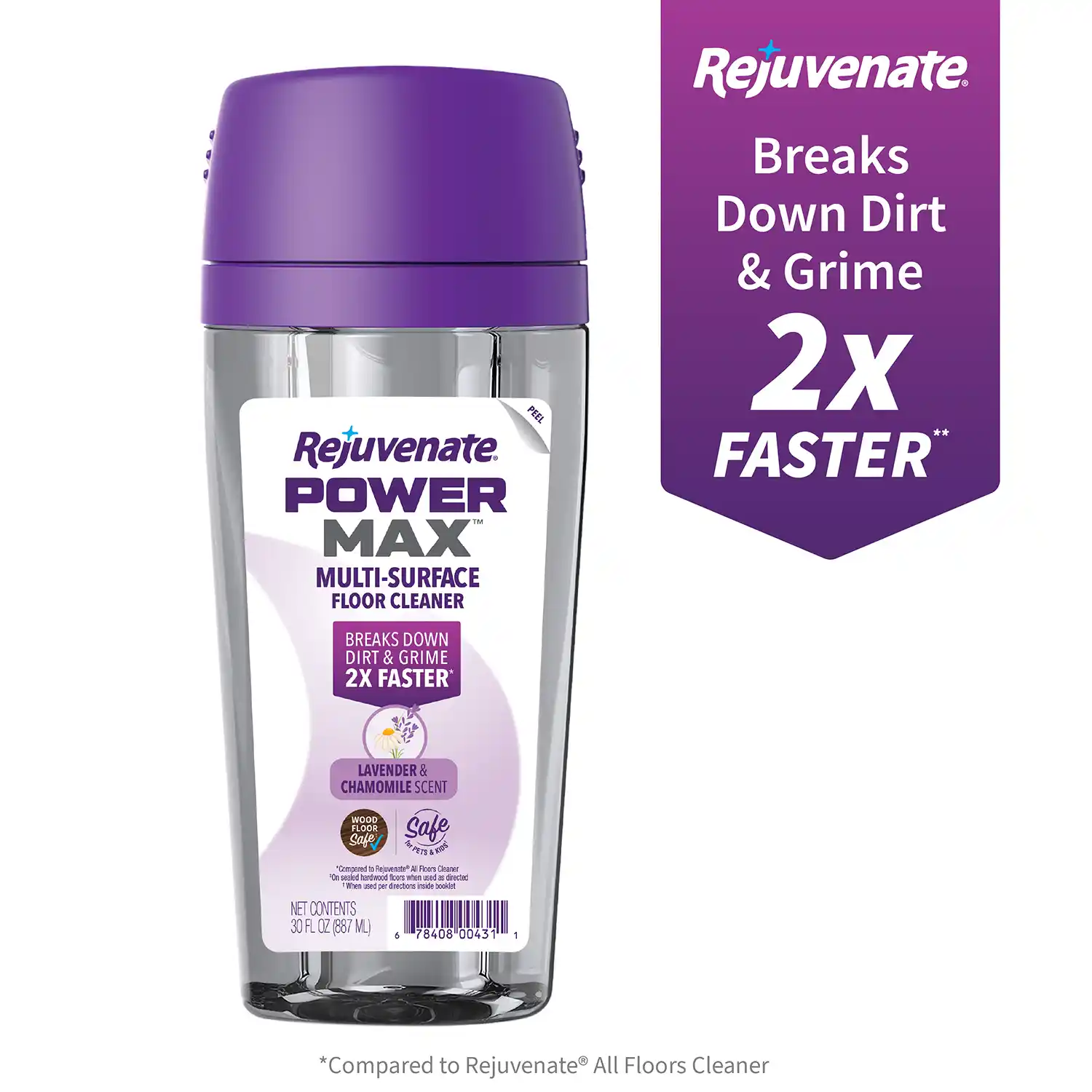 PowerMax™ Multi-Surface Floor Cleaner Cartridge - Lavender & Chamomile Scent Front Render